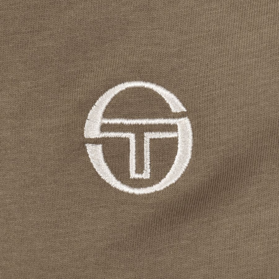 Image number 4 for Sergio Tacchini Ringer T Shirt Brown