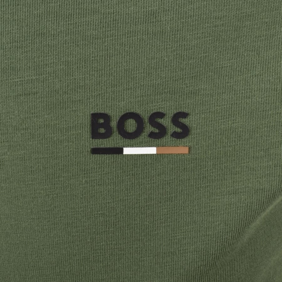 Image number 4 for BOSS Oliver Hooded Tracksuit Green