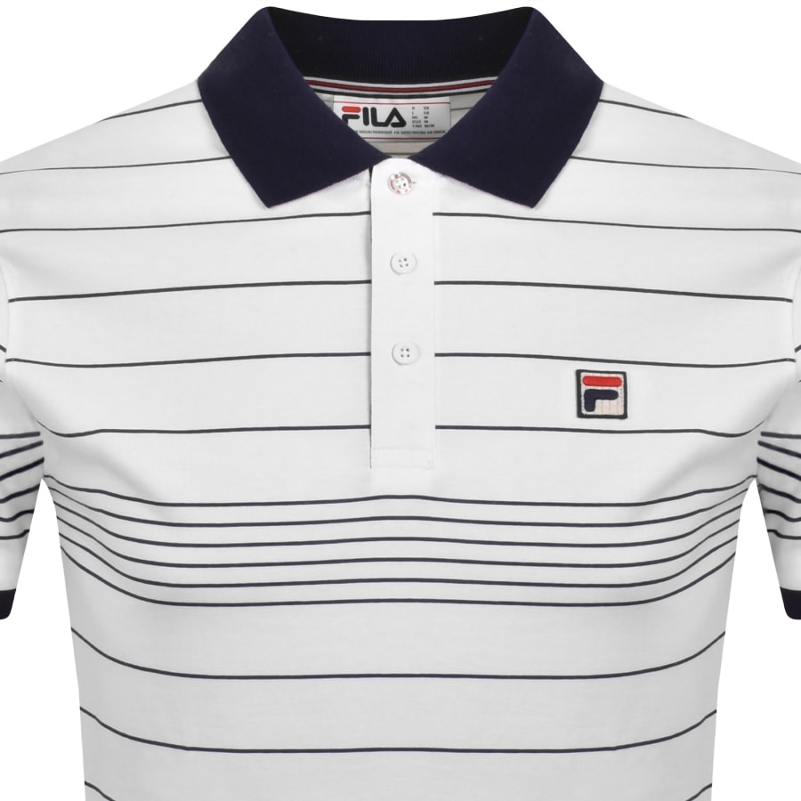 Image number 2 for Fila Logan Polo Shirt Fila White