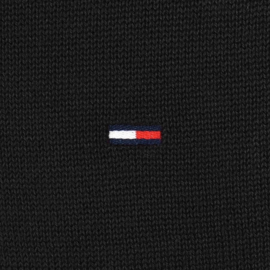 Image number 3 for Tommy Jeans Slim Fit Polo Jumper Black