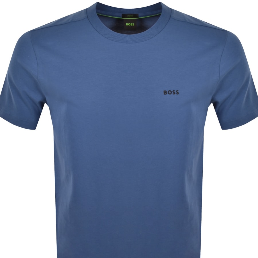 Image number 2 for BOSS Tee T Shirt Blue
