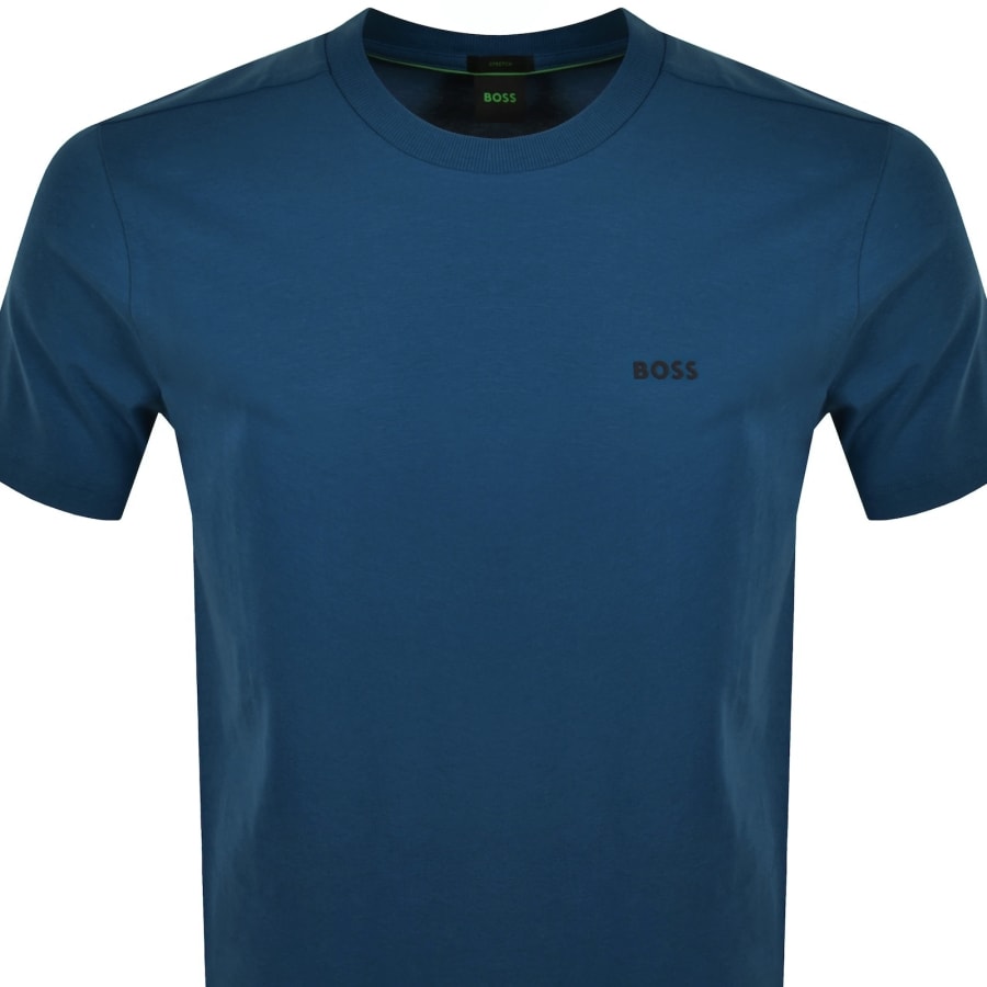 Image number 2 for BOSS Tee T Shirt Blue