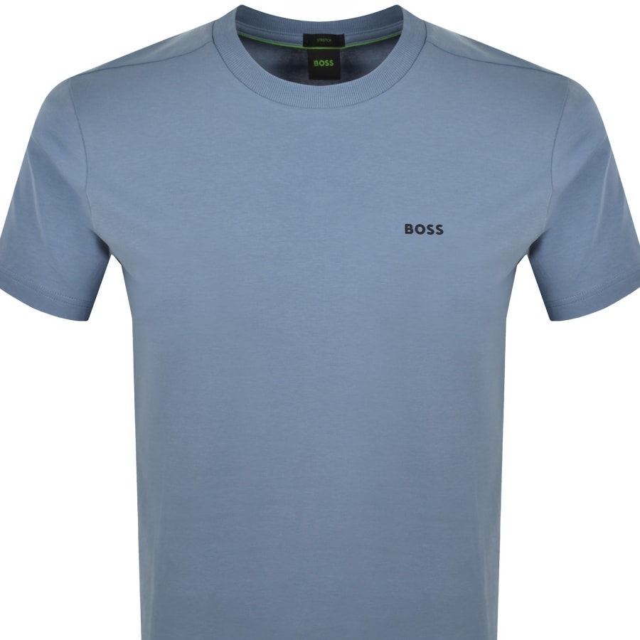 Image number 2 for BOSS Tee T Shirt Blue