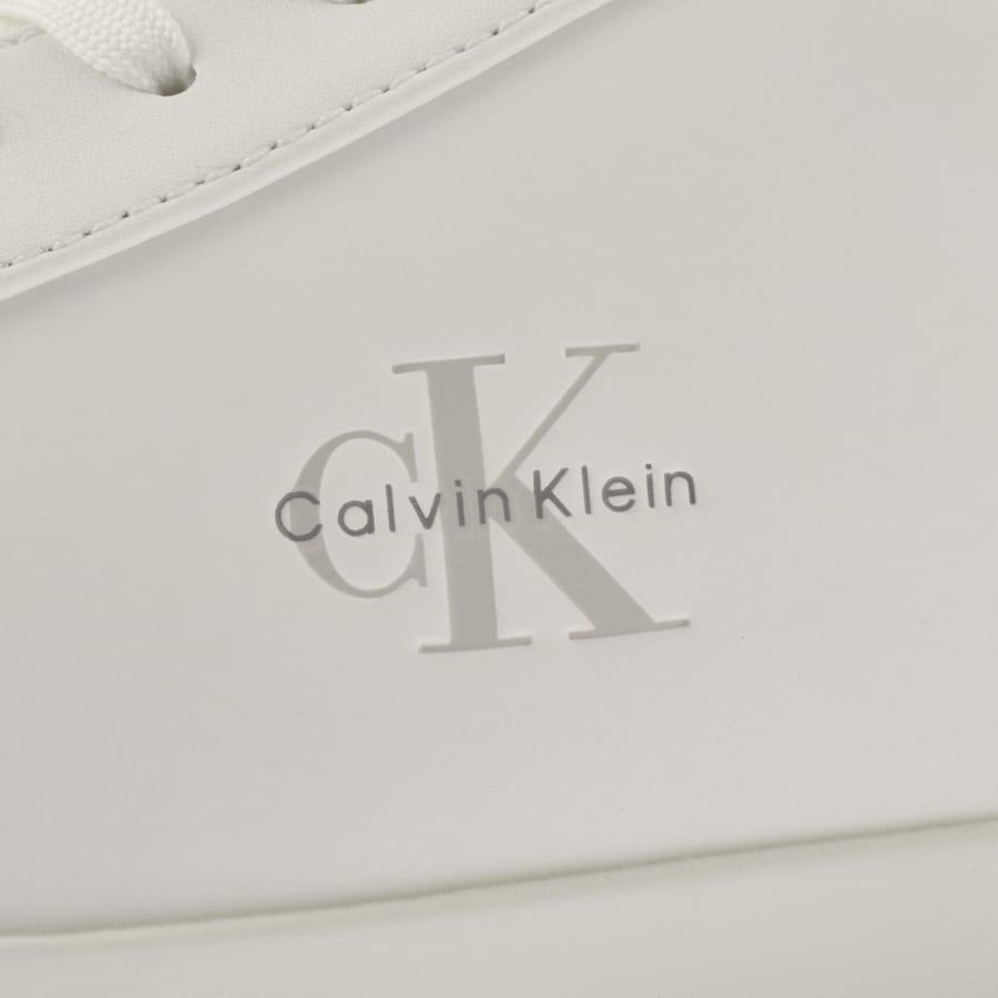 Image number 4 for Calvin Klein Cupsole Trainers White
