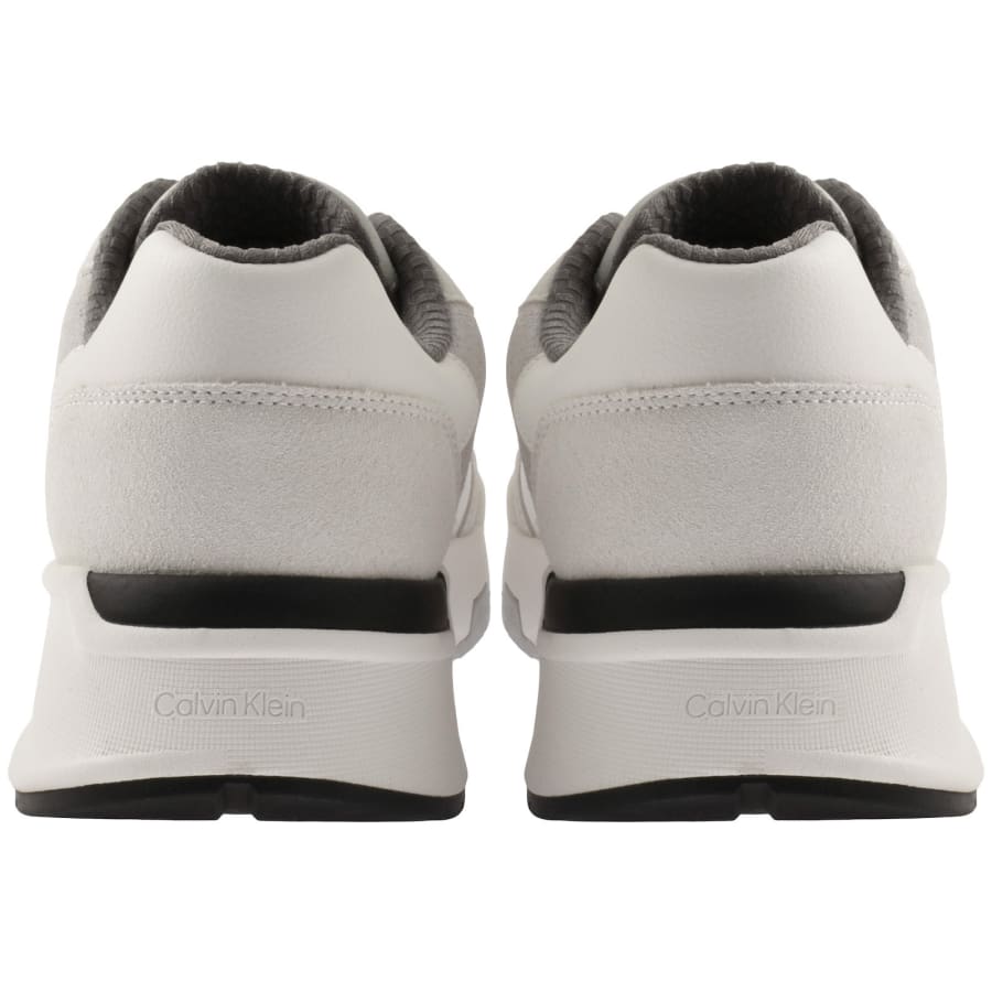 Image number 2 for Calvin Klein City  Runner Trainers Off White