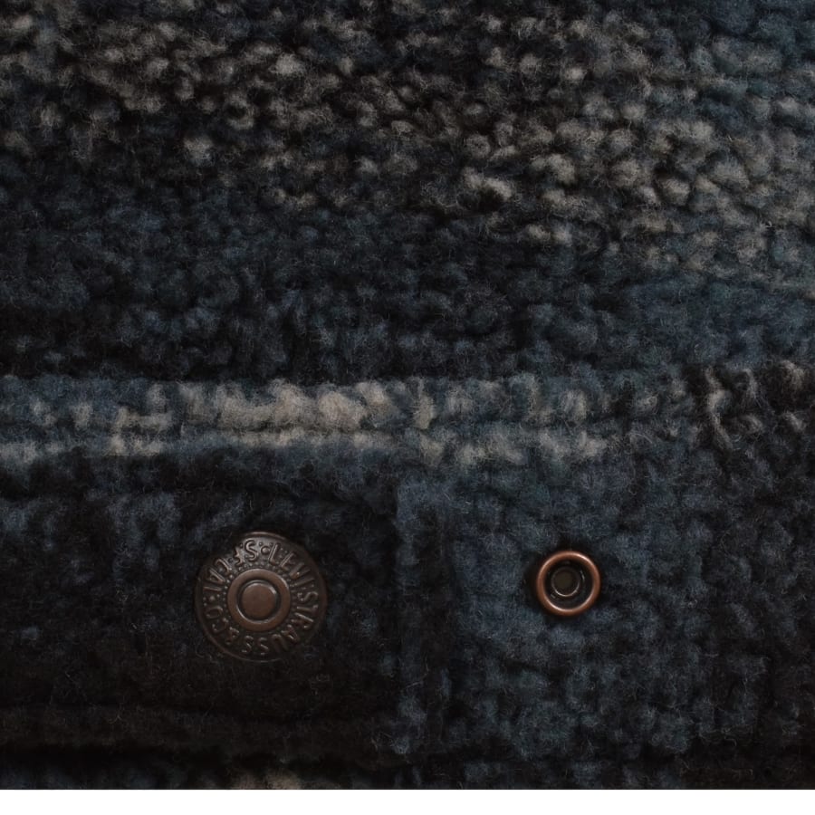 Image number 5 for Levis Denim Trucker Jacket Blue