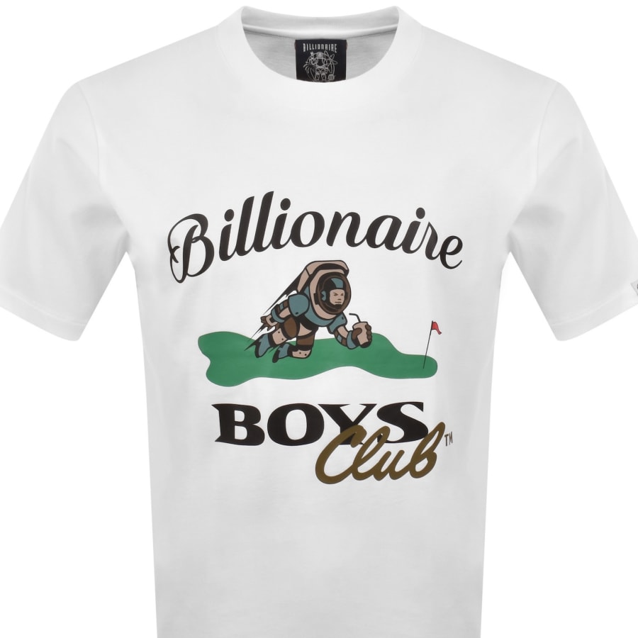 Image number 2 for Billionaire Boys Club Astro Golf T Shirt White