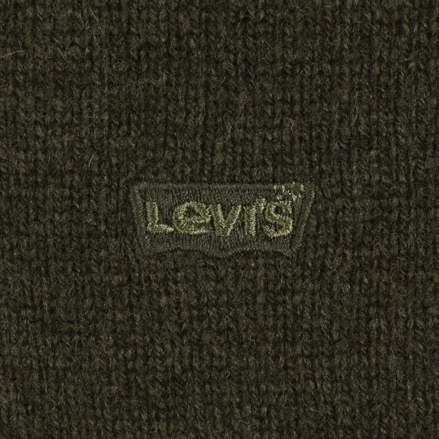 Image number 3 for Levis Crew Neck Knit Jumper Green