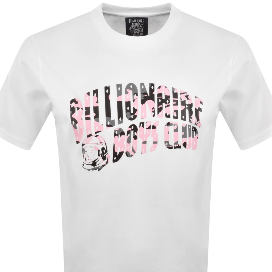 Image number 2 for Billionaire Boys Club Camo Arch Logo T Shirt White