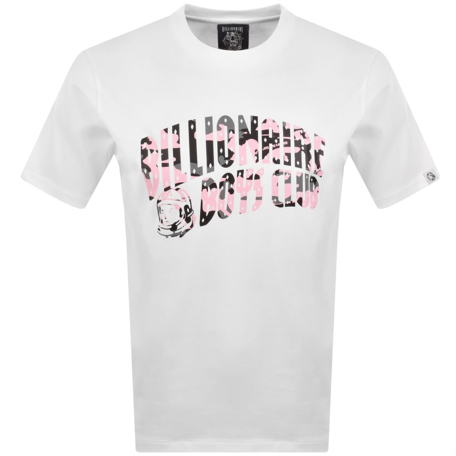 Image number 1 for Billionaire Boys Club Camo Arch Logo T Shirt White