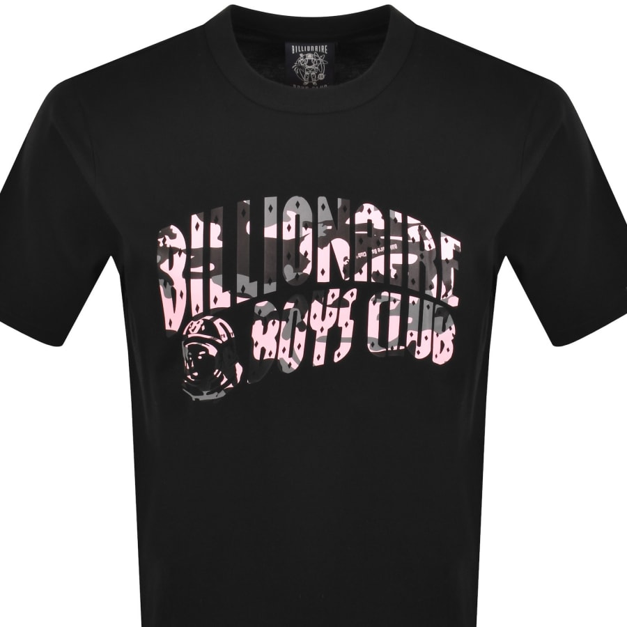 Image number 2 for Billionaire Boys Club Camo Arch Logo T Shirt Black