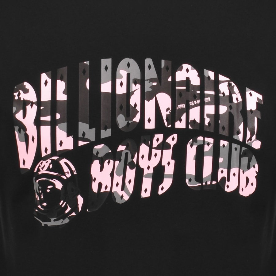 Image number 3 for Billionaire Boys Club Camo Arch Logo T Shirt Black