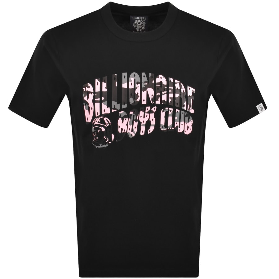 Image number 1 for Billionaire Boys Club Camo Arch Logo T Shirt Black