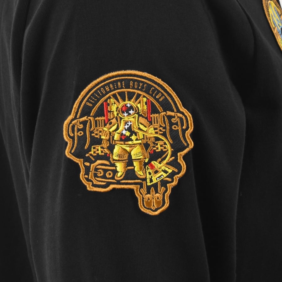 Image number 4 for Billionaire Boys Club Script Rugby Polo Black