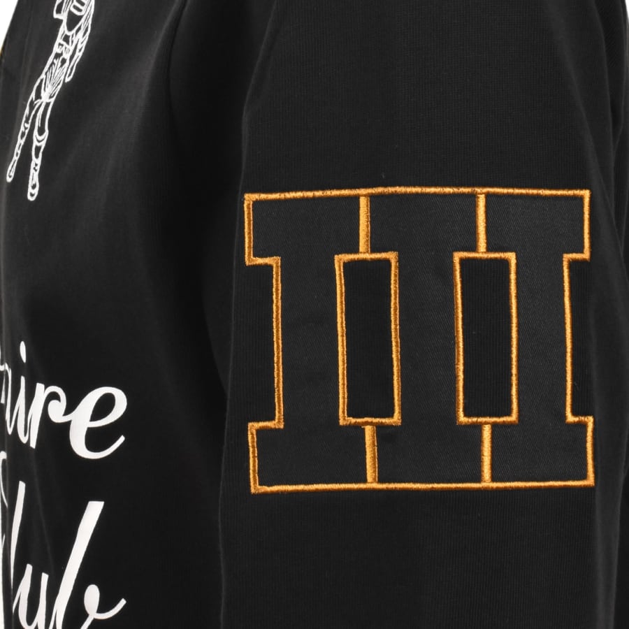 Image number 5 for Billionaire Boys Club Script Rugby Polo Black