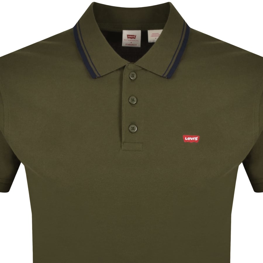 Image number 2 for Levis Tipping Polo Green