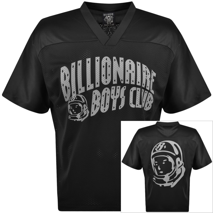 Image number 1 for Billionaire Boys Club Mesh Football T Shirt Black