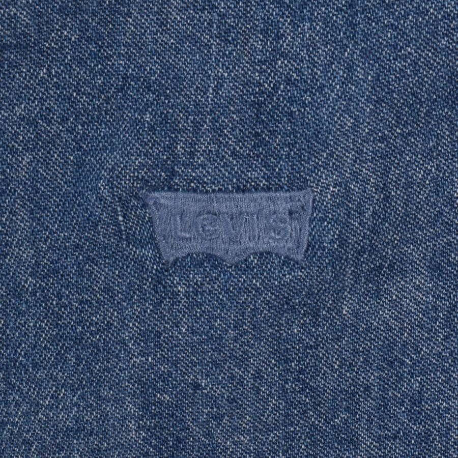 Image number 3 for Levis Long Sleeve Battery Shirt Blue