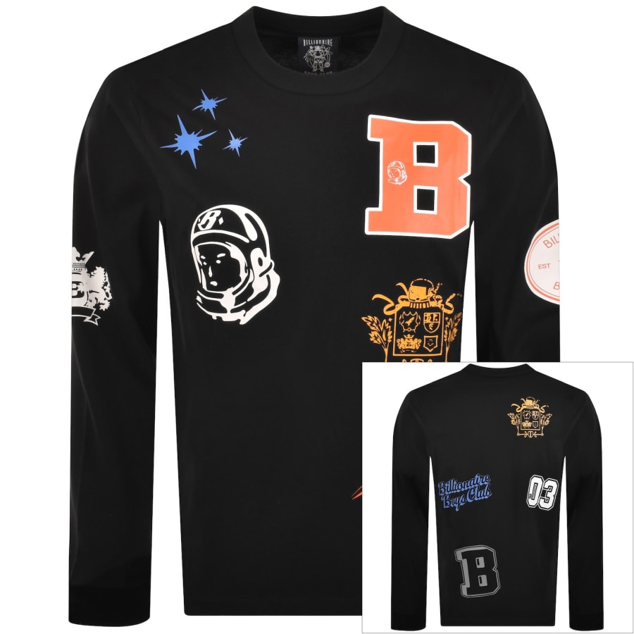 Image number 1 for Billionaire Boys Club Multi Graphic T Shirt Black