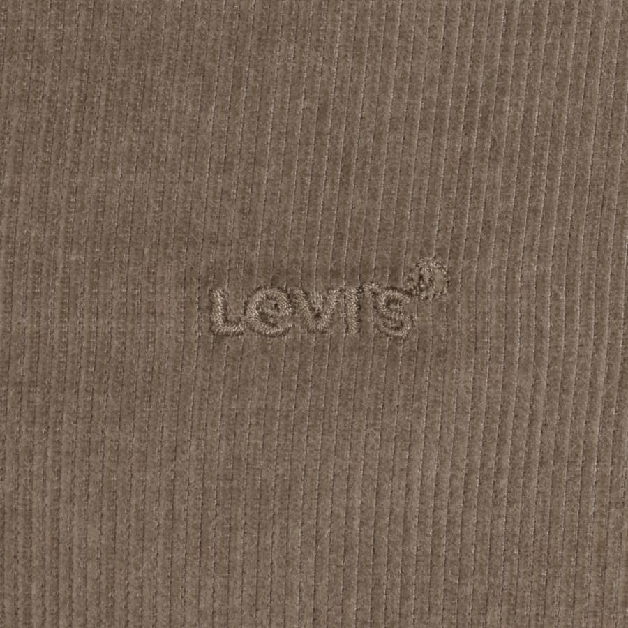 Image number 3 for Levis Authentic Button Down Shirt Brown