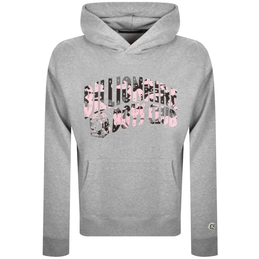 Image number 1 for Billionaire Boys Club Arch Logo Hoodie Grey