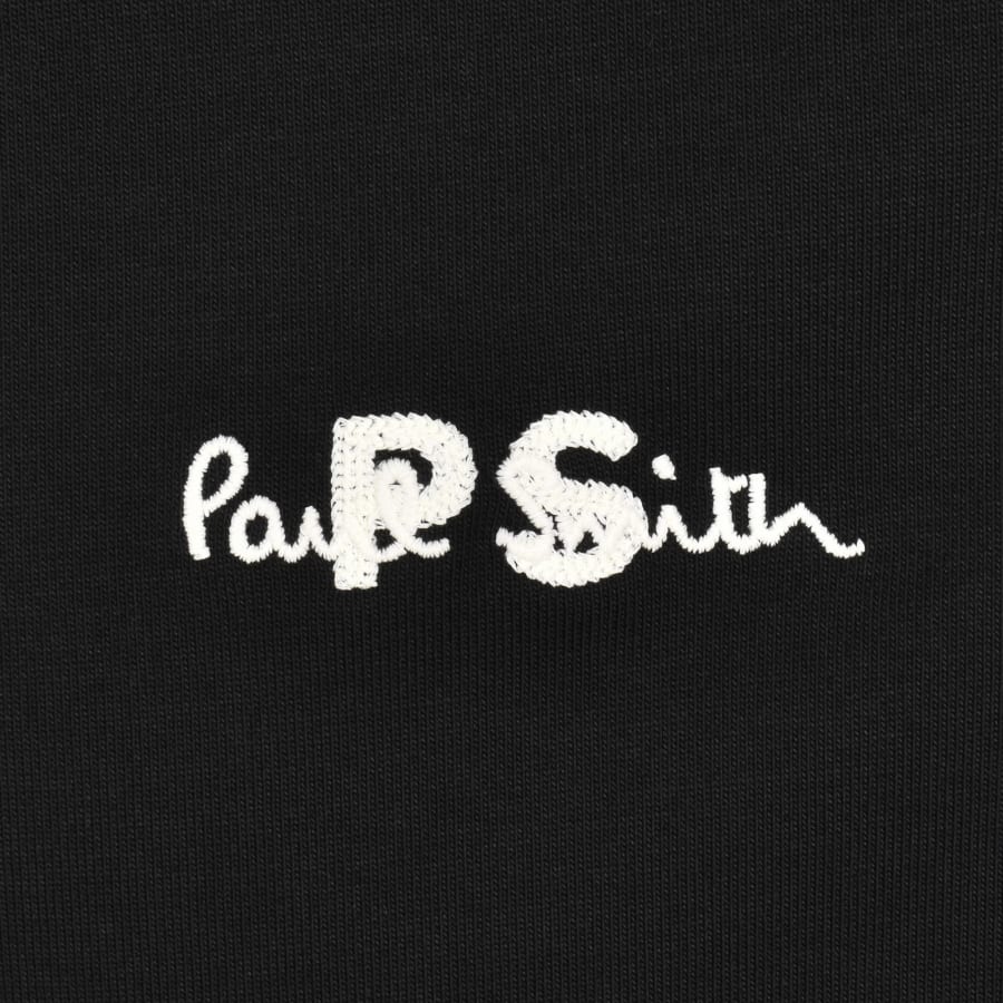 Image number 3 for Paul Smith Embroidered PS Polo T Shirt Black