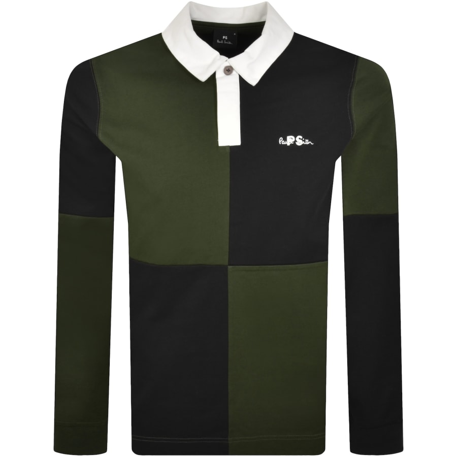 Image number 1 for Paul Smith Embroidered PS Polo T Shirt Black