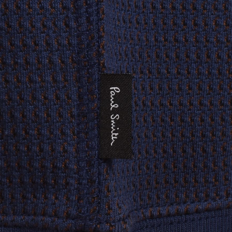 Image number 3 for Paul Smith Half Zip Sweatshirt Blue