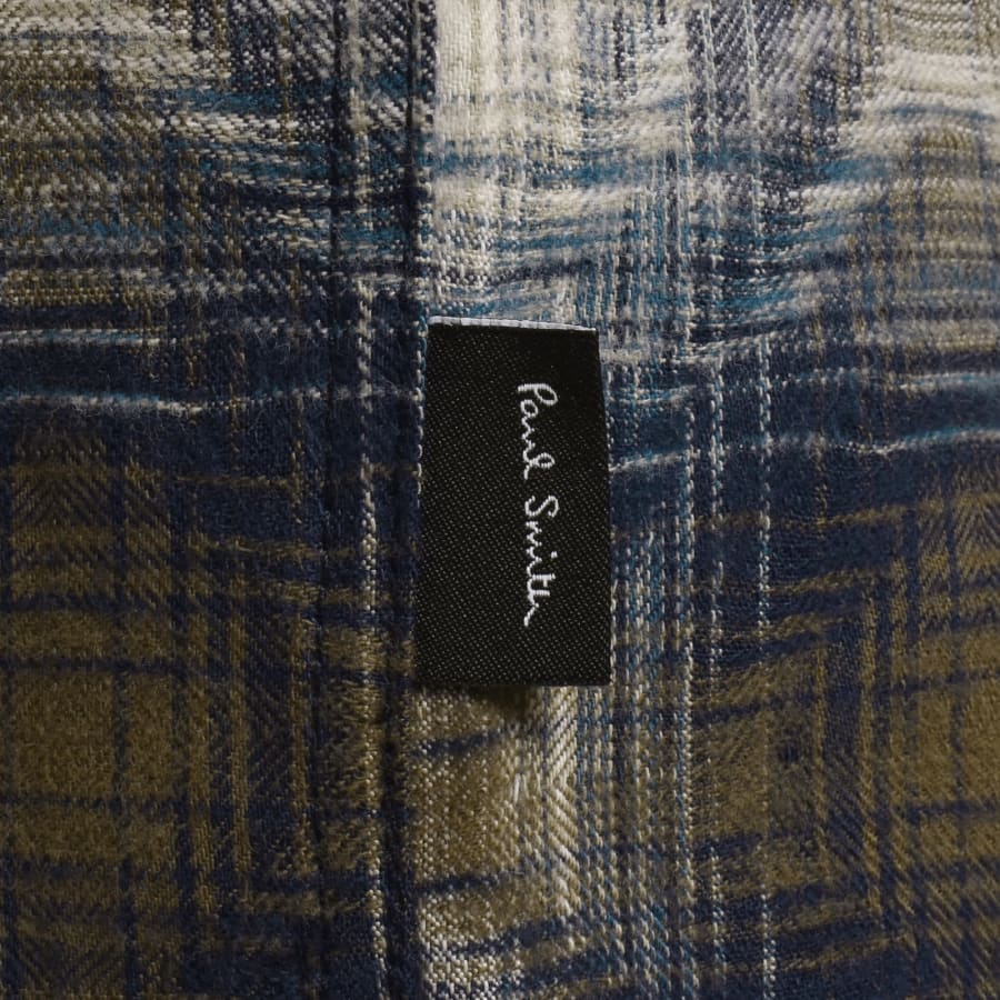 Image number 3 for Paul Smith Casual Fit Pocket Shirt Blue
