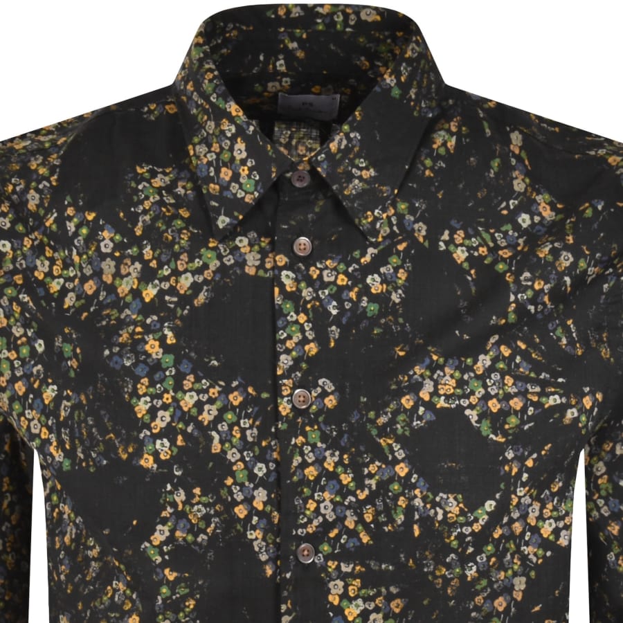 Image number 2 for Paul Smith Regular Fit Shirt Black