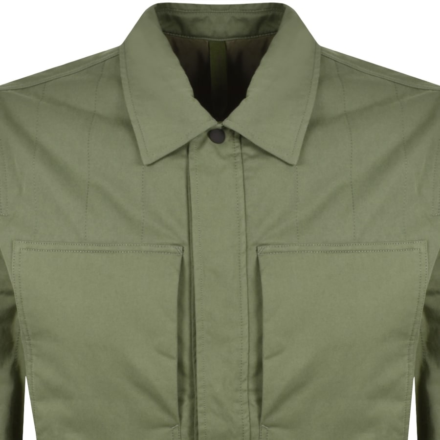 Image number 2 for Paul Smith Padded Overshirt Green