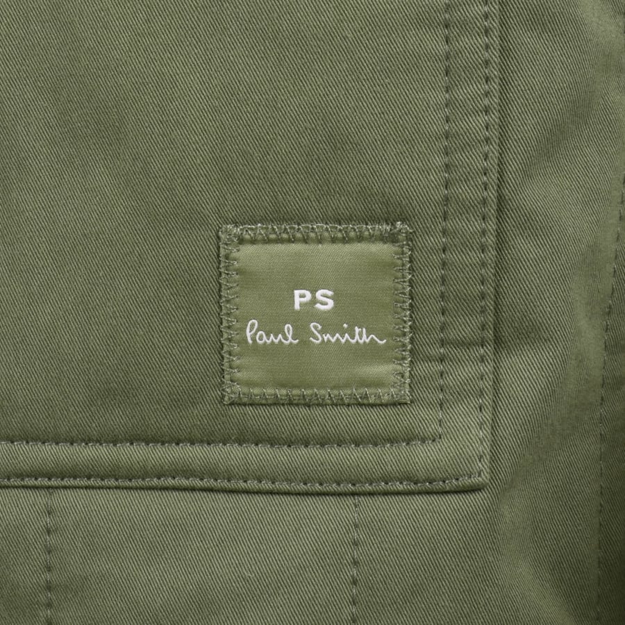 Image number 3 for Paul Smith Padded Overshirt Green