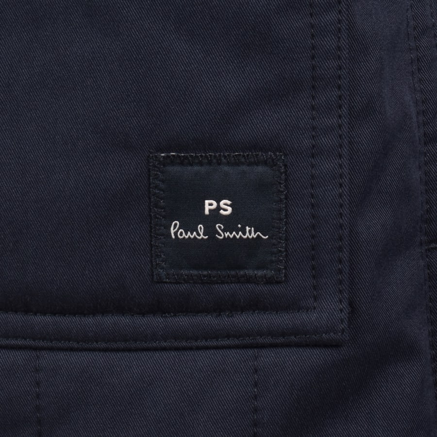 Image number 3 for Paul Smith Padded Overshirt Navy