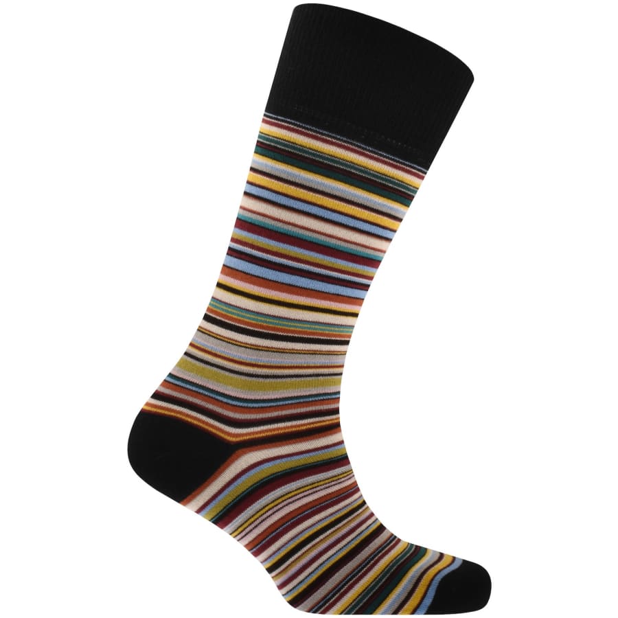Image number 2 for Paul Smith 3 Pack Gold Logo Socks Multi