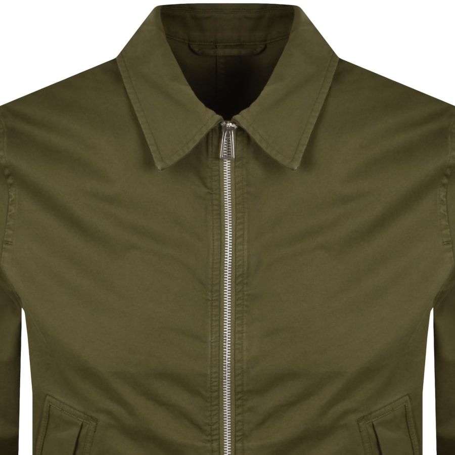 Image number 2 for Paul Smith Harrington Jacket Green