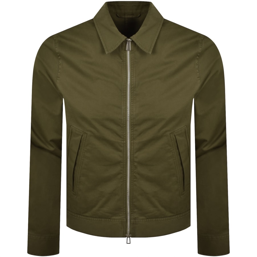 Image number 1 for Paul Smith Harrington Jacket Green