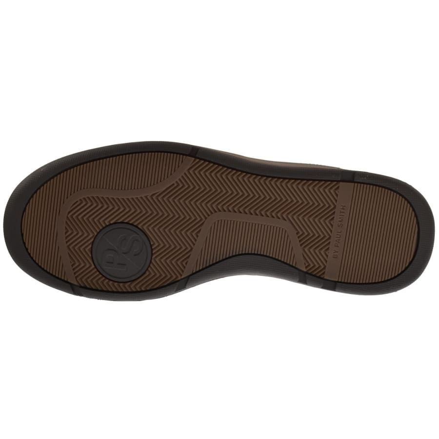 Image number 5 for Paul Smith Albany Leather  Trainers Brown