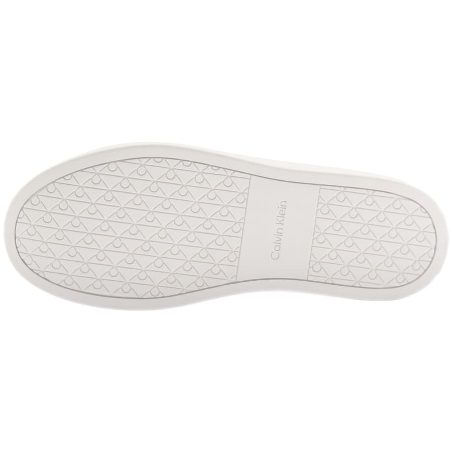 Image number 5 for Calvin Klein Classic Cupsole Trainers White