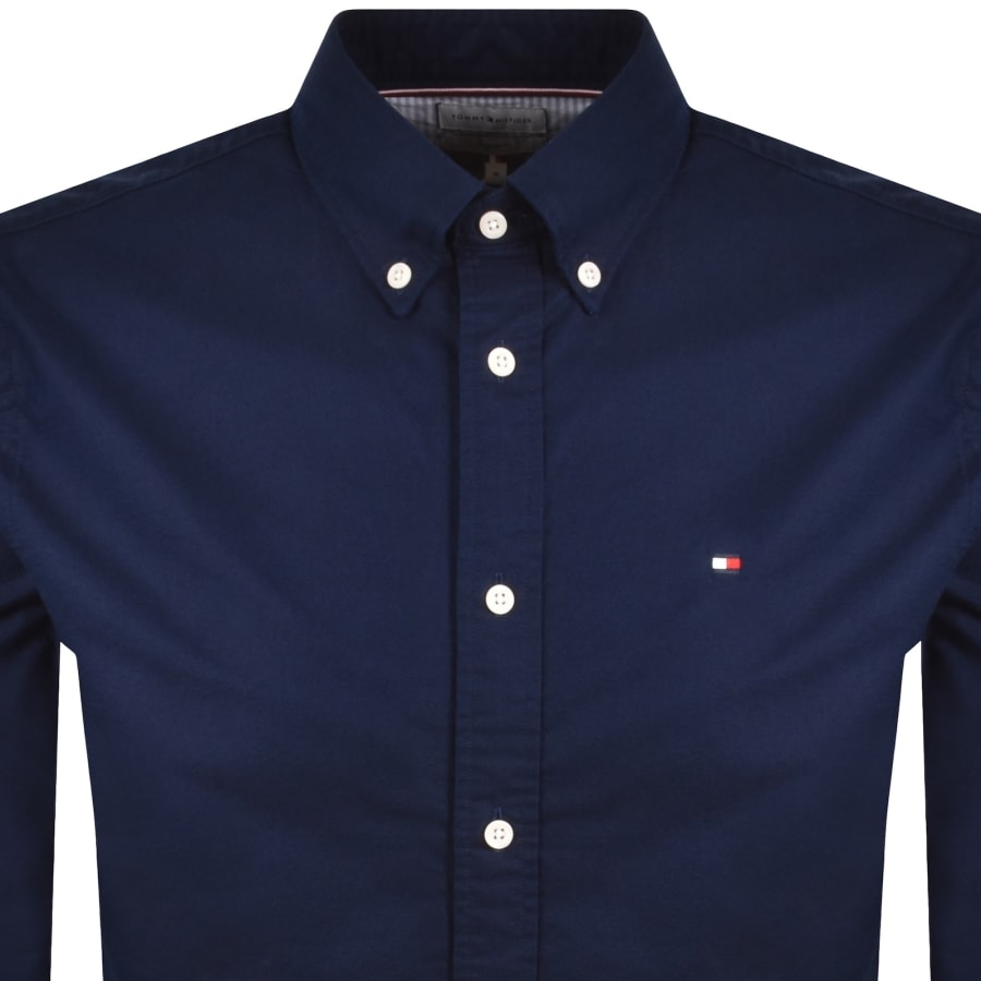 Image number 2 for Tommy Hilfiger Heritage Oxford Shirt Navy