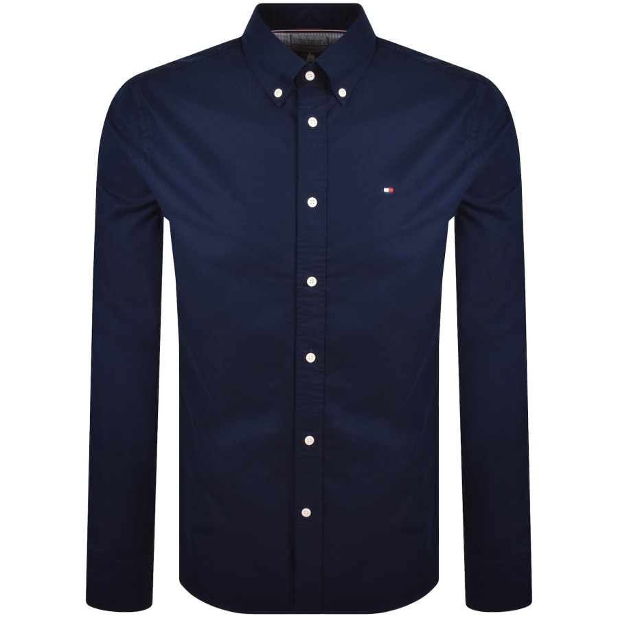 Image number 1 for Tommy Hilfiger Heritage Oxford Shirt Navy