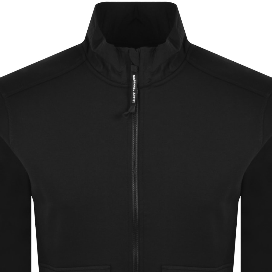 Image number 3 for Marshall Artist Full Zip Sweatshirt Black