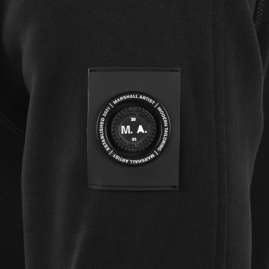 Image number 4 for Marshall Artist Full Zip Sweatshirt Black