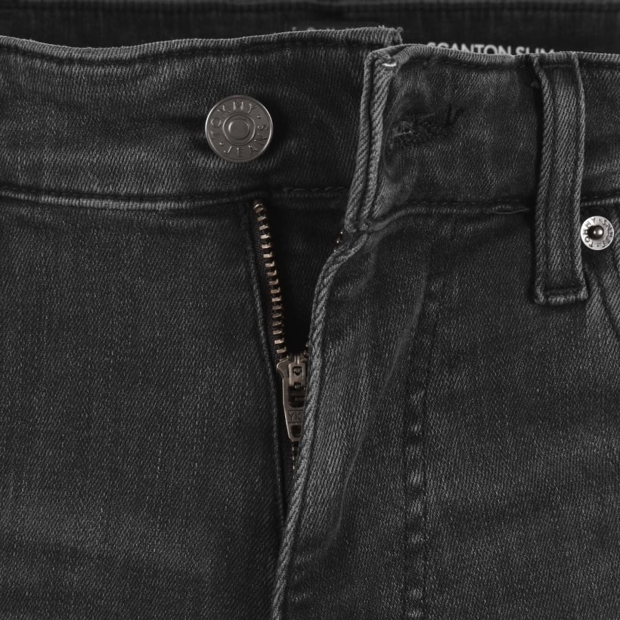 Image number 5 for Tommy Jeans Scanton Slim Fit Jeans Black