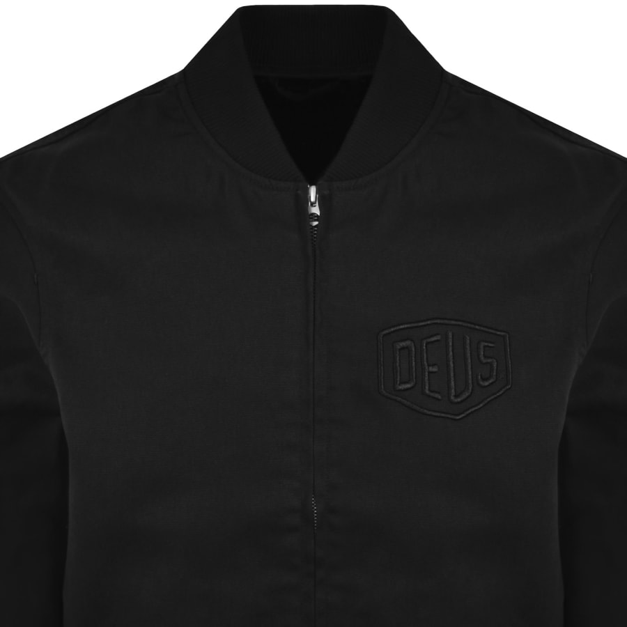 Image number 2 for Deus Ex Machina Ryder Bomber Jacket Black