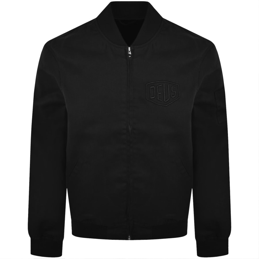 Image number 1 for Deus Ex Machina Ryder Bomber Jacket Black