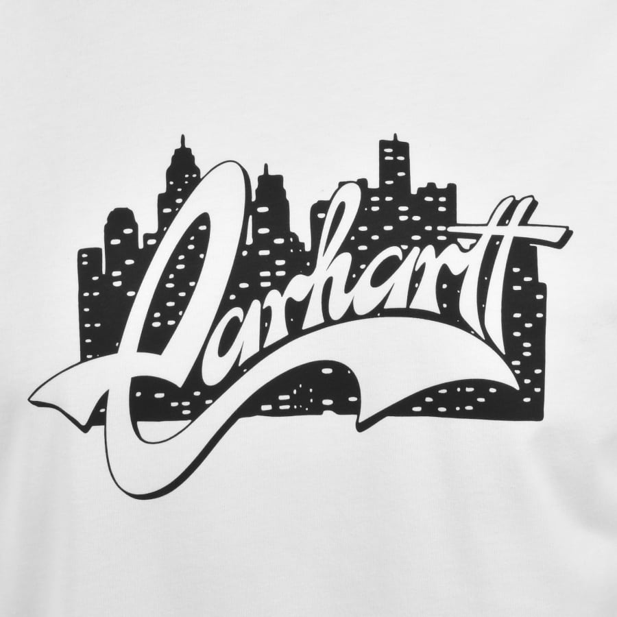 Image number 3 for Carhartt WIP Boogie Night T Shirt White