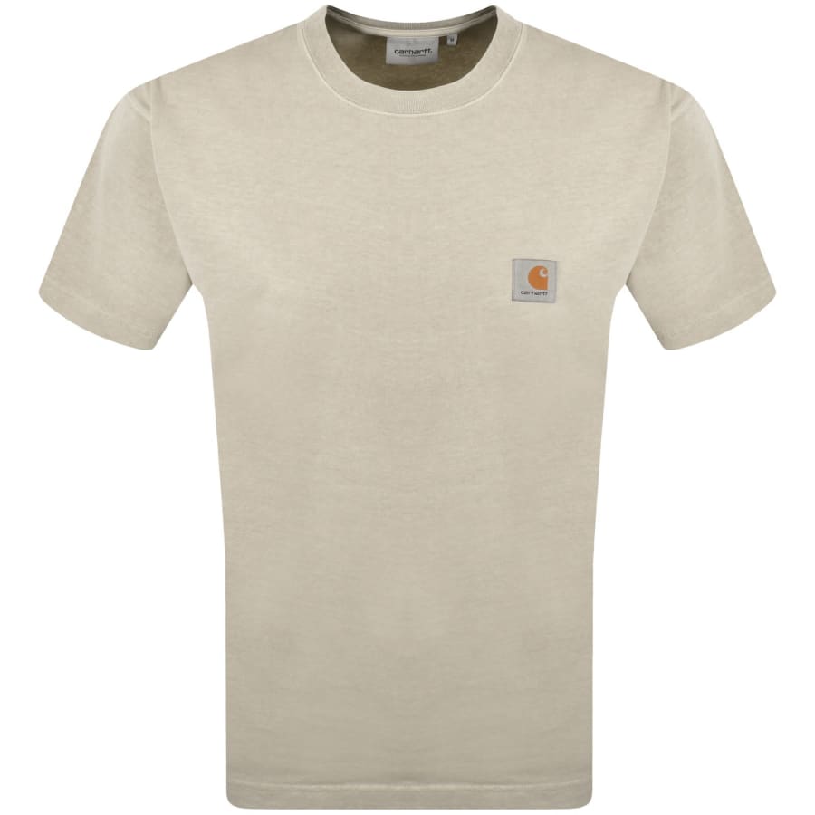 Image number 1 for Carhartt WIP Vista T Shirt Beige