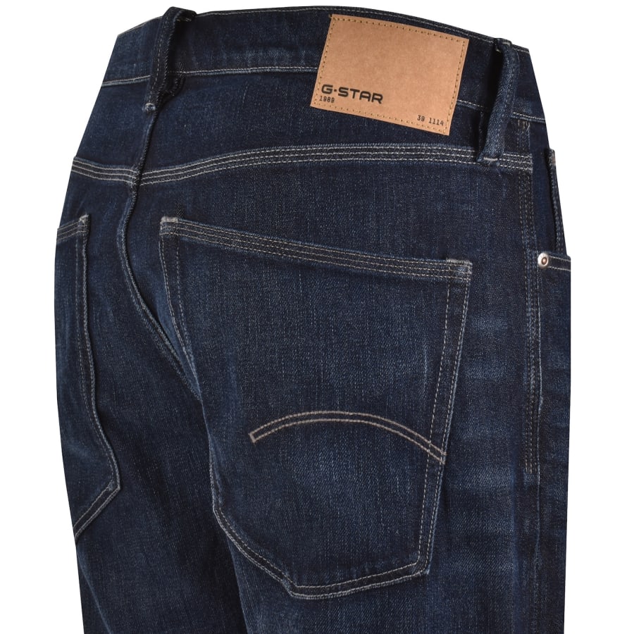 Image number 4 for G-Star Slim Tapered Fit Jeans Blue