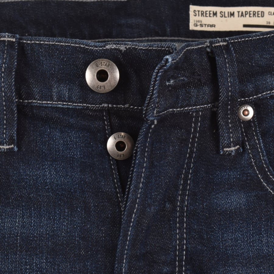 Image number 5 for G-Star Slim Tapered Fit Jeans Blue