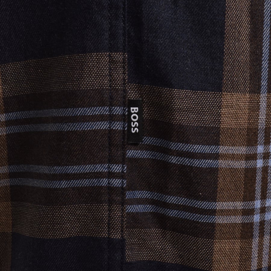 Image number 3 for BOSS H Liam Shirt Medium Brown